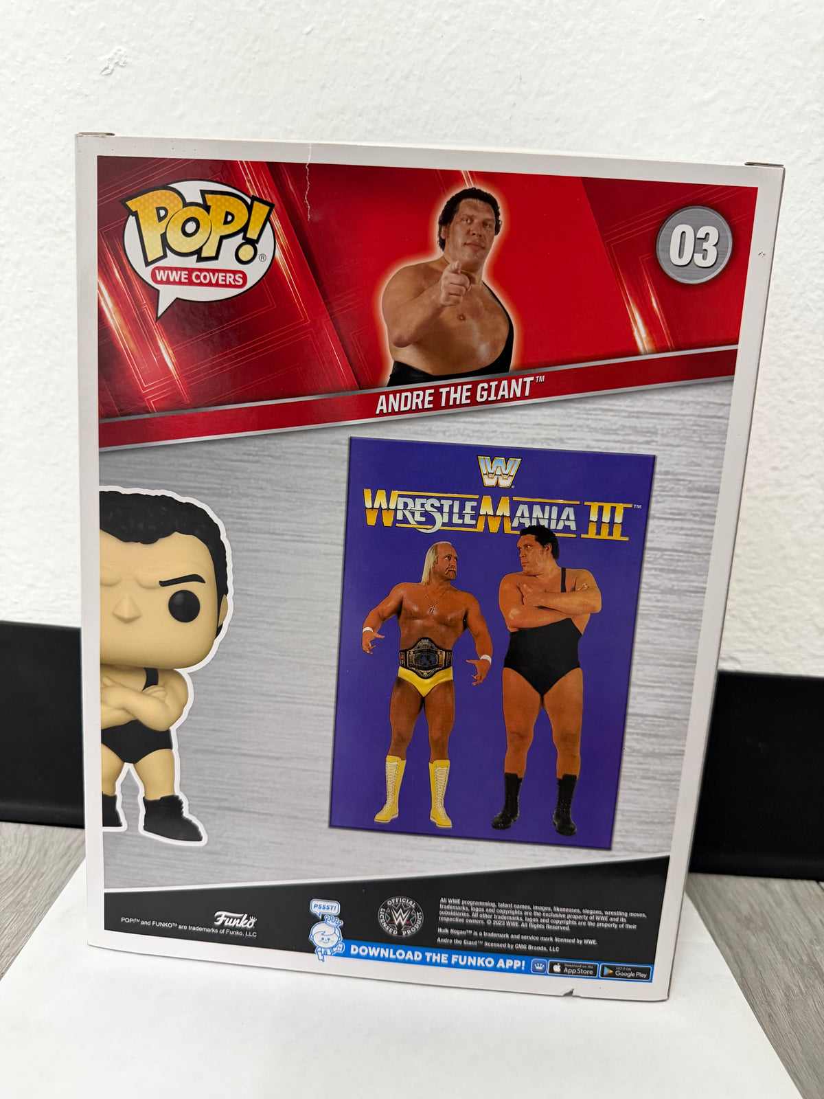 Funko Pop! Slam Cover with Case: WWE - Andre the Giant - Target (Exclusive) #3