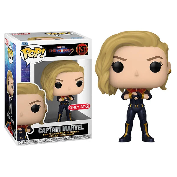 Funko Pop! Vinyl: Marvel - Captain Marvel - Target (Exclusive) #1257