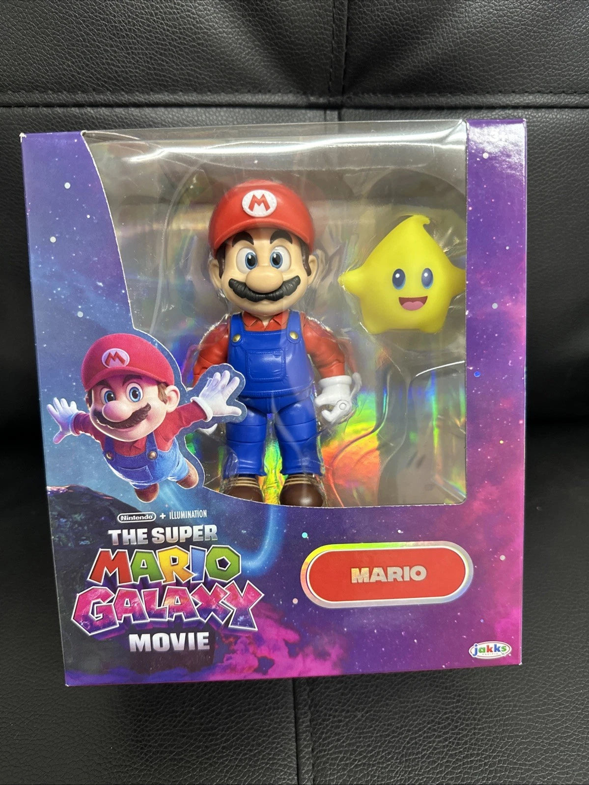 Super Mario Galaxy Movie Mario With Luma Star 5” Masterpiece FIgure New