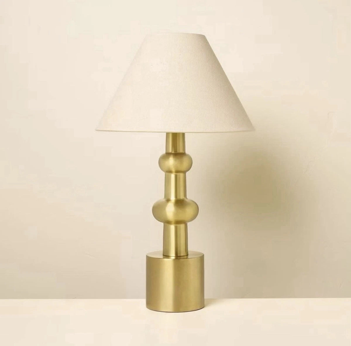 Vintage Brass Table Lamp - Hearth & Hand with Magnolia
