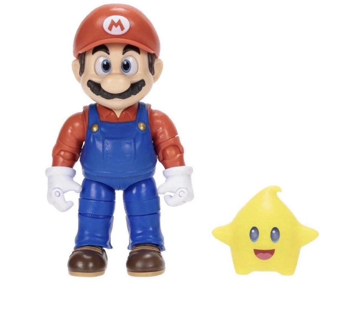 Super Mario Galaxy Movie Mario With Luma Star 5” Masterpiece FIgure New